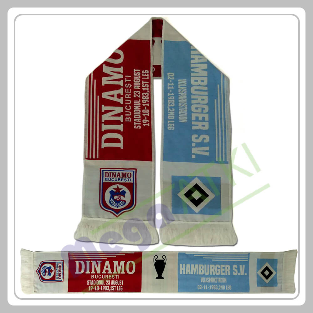 Dinamo Bucureşti Hamburger Taraftar Atkısı