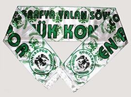 Püsküllü Yazlık Saten Atkı